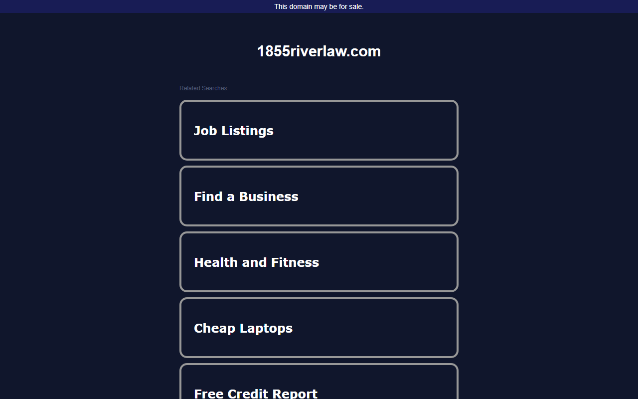 1855riverlaw.com screenshot