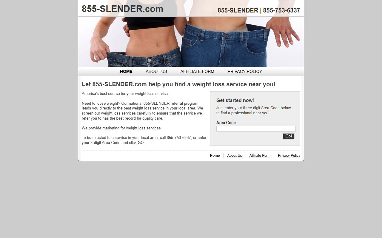 1855slender.com screenshot