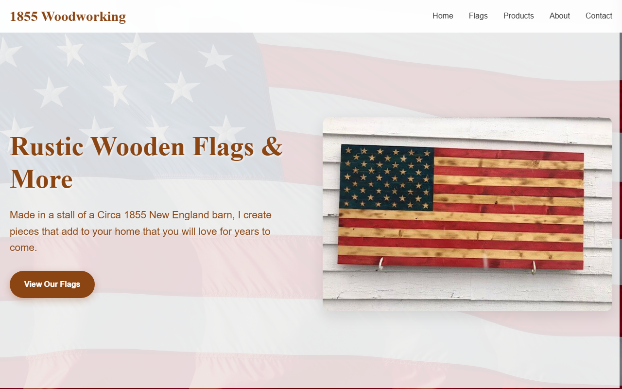1855woodworking.com screenshot