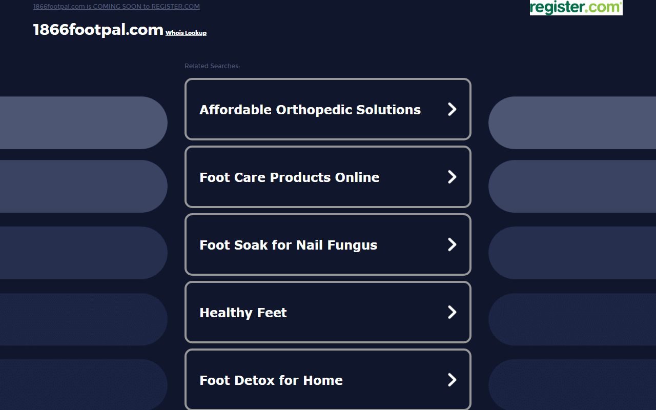 1866footpal.com screenshot