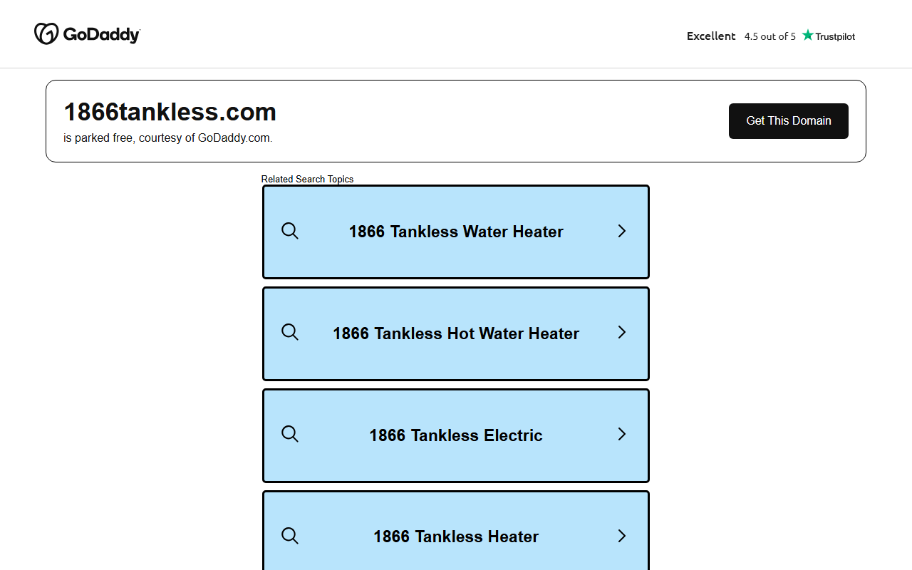1866tankless.com screenshot