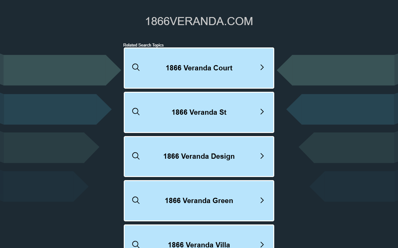 1866veranda.com screenshot