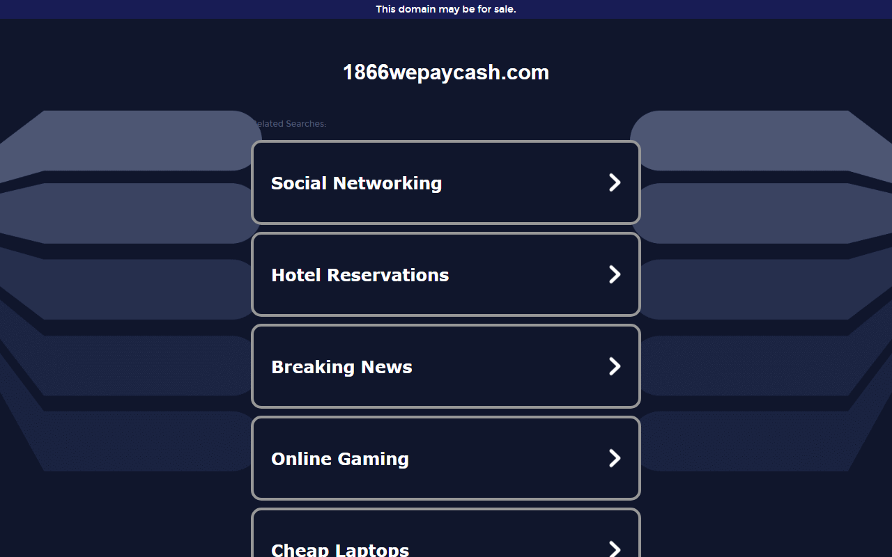 1866wepaycash.com screenshot