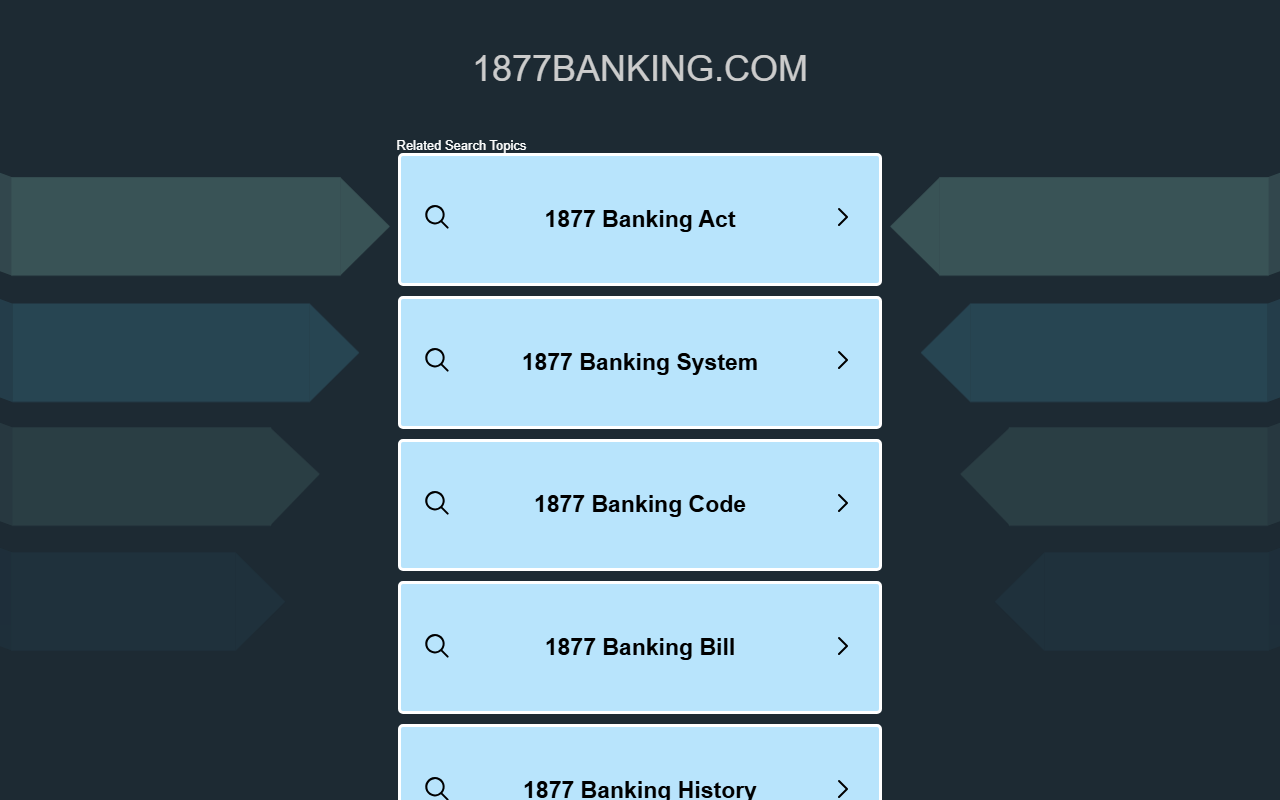1877banking.com screenshot