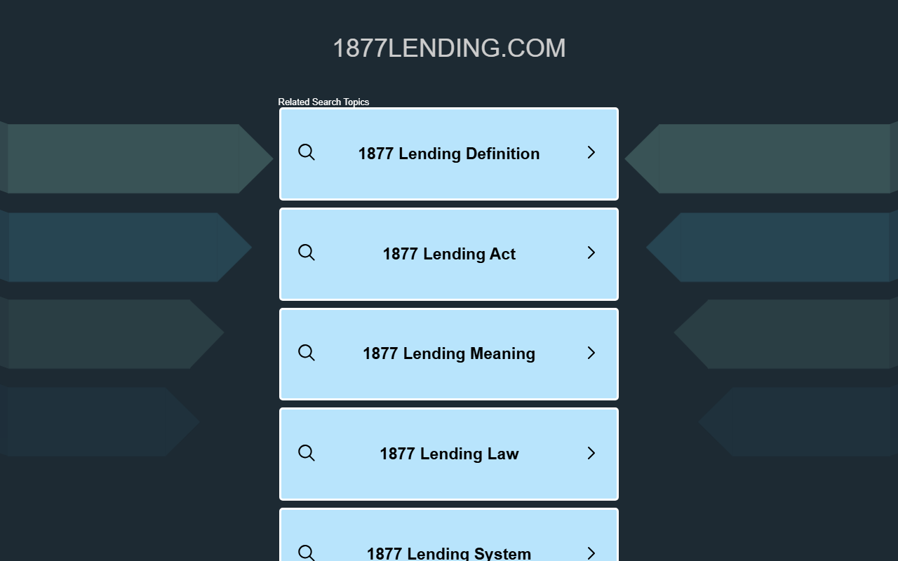 1877lending.com screenshot