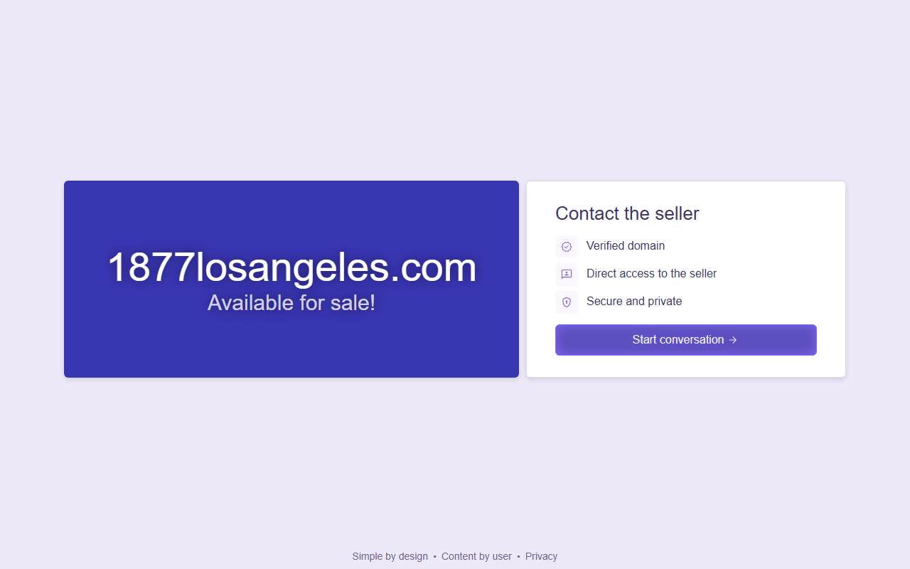 1877losangeles.com screenshot