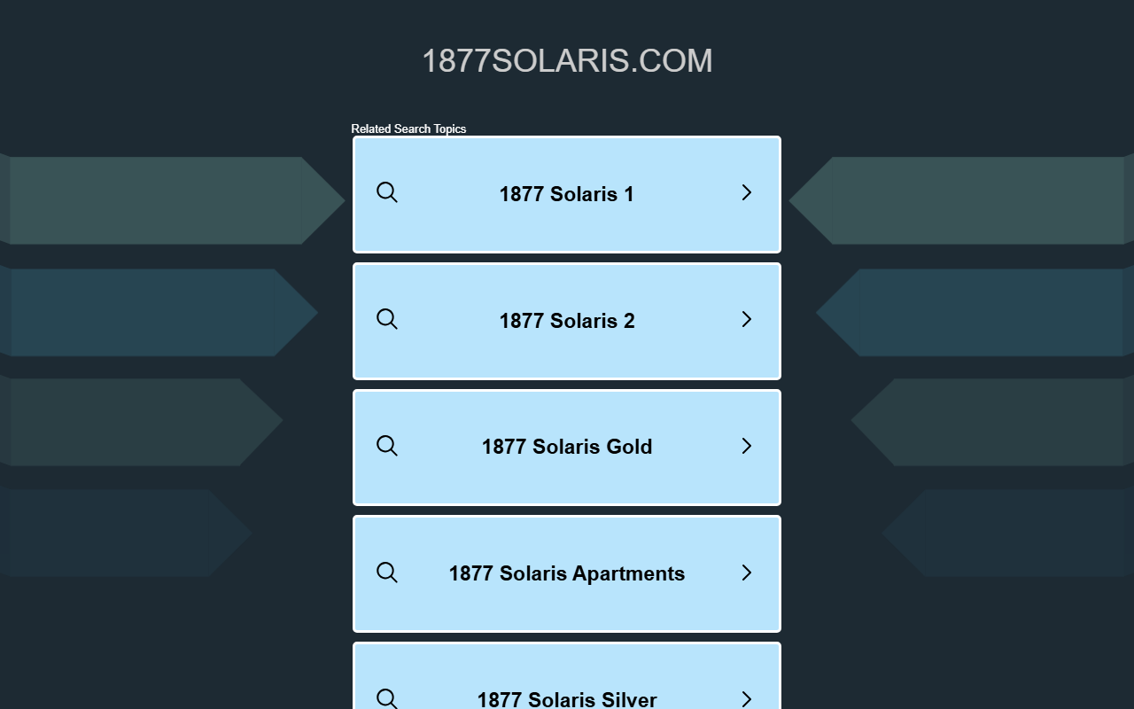 1877solaris.com screenshot