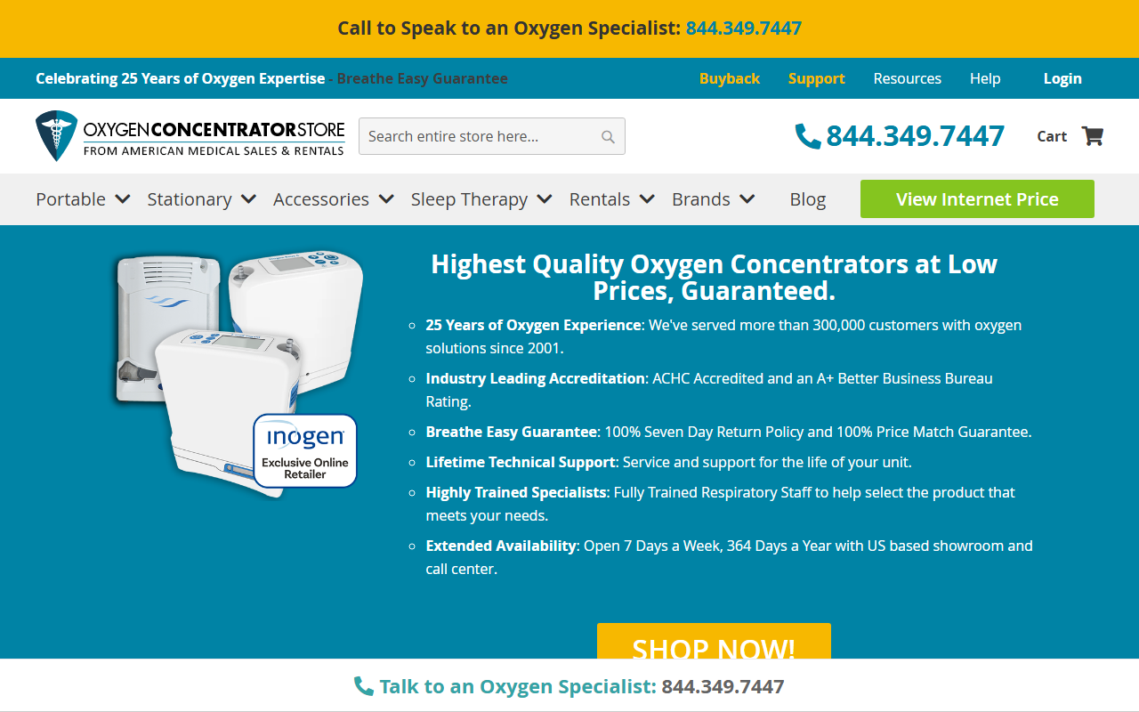 1877useoxygen.com screenshot
