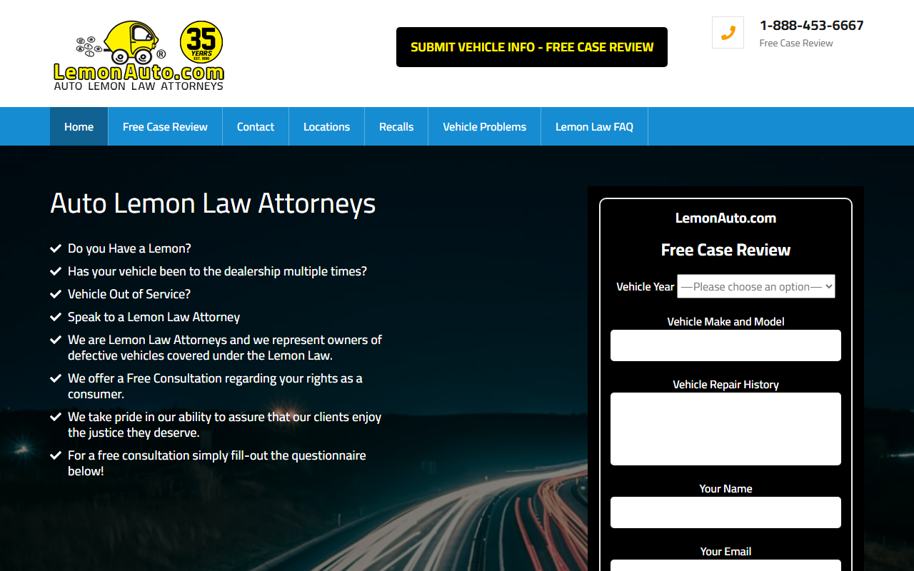 18884lemons.com screenshot