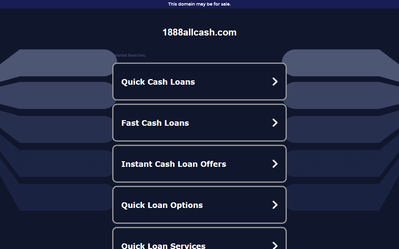 1888allcash.com screenshot