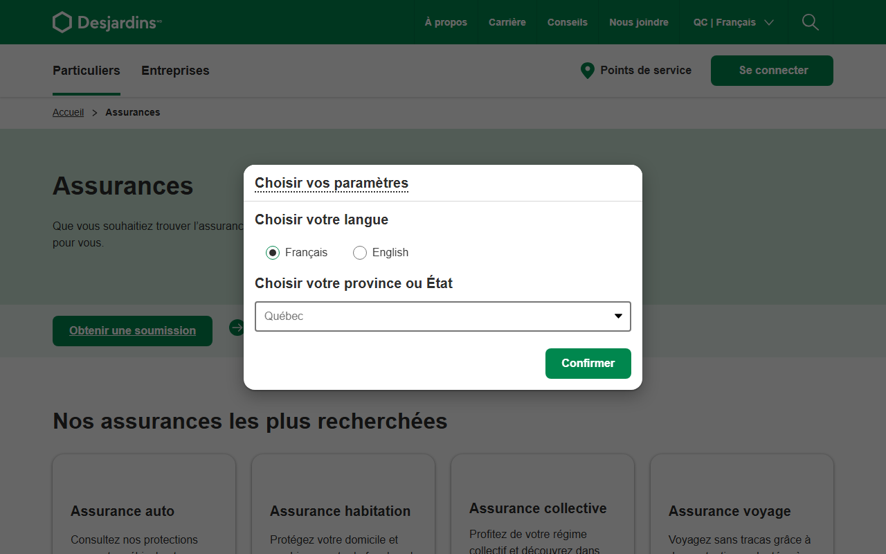 1888assurances.com screenshot