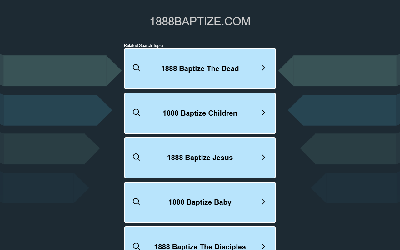 1888baptize.com screenshot