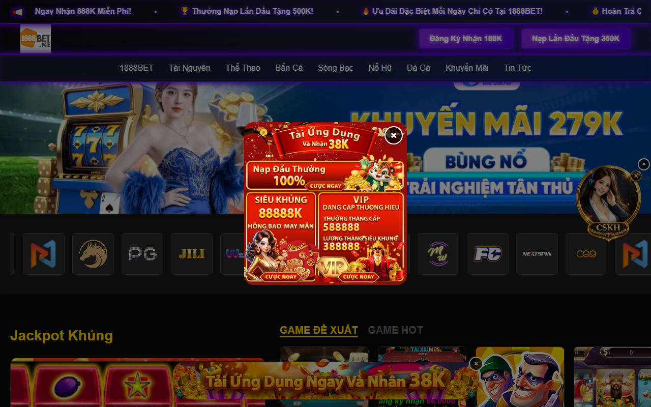 1888betlink.com screenshot