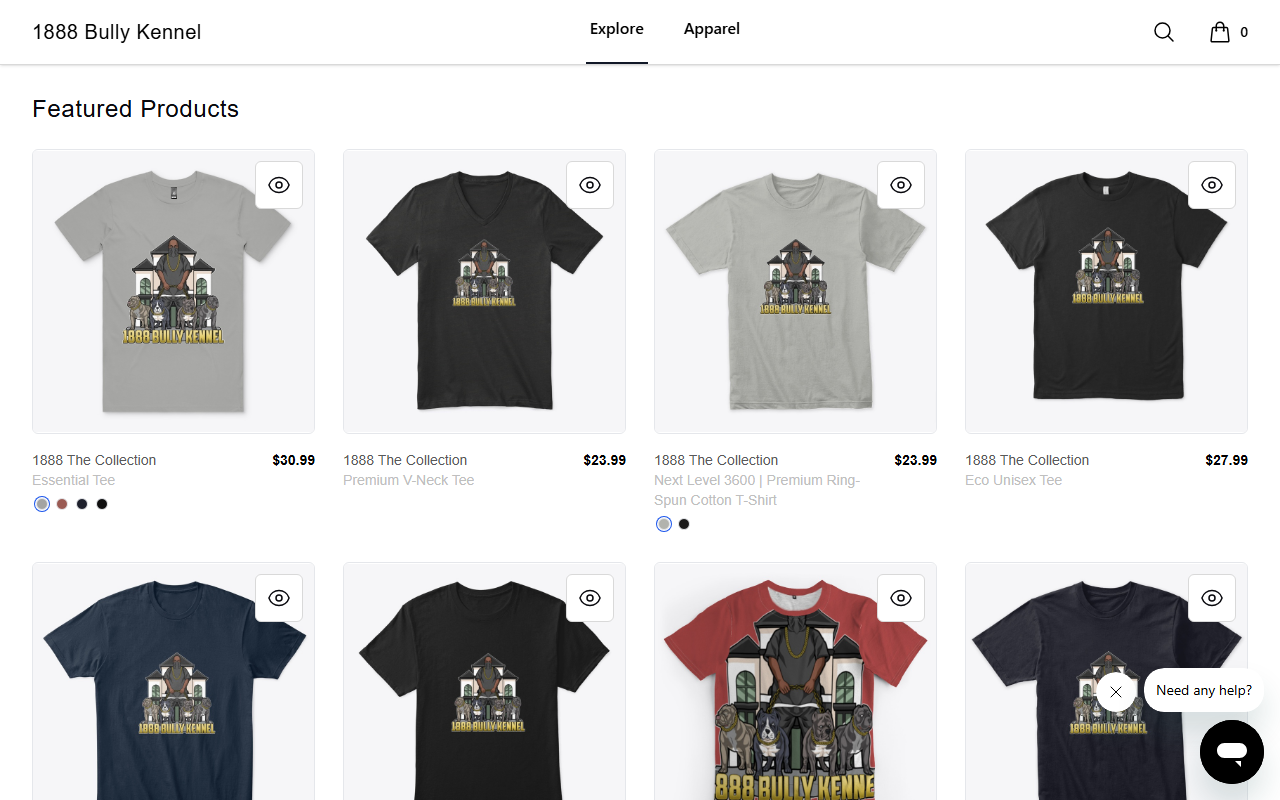 1888bkmerch.com screenshot