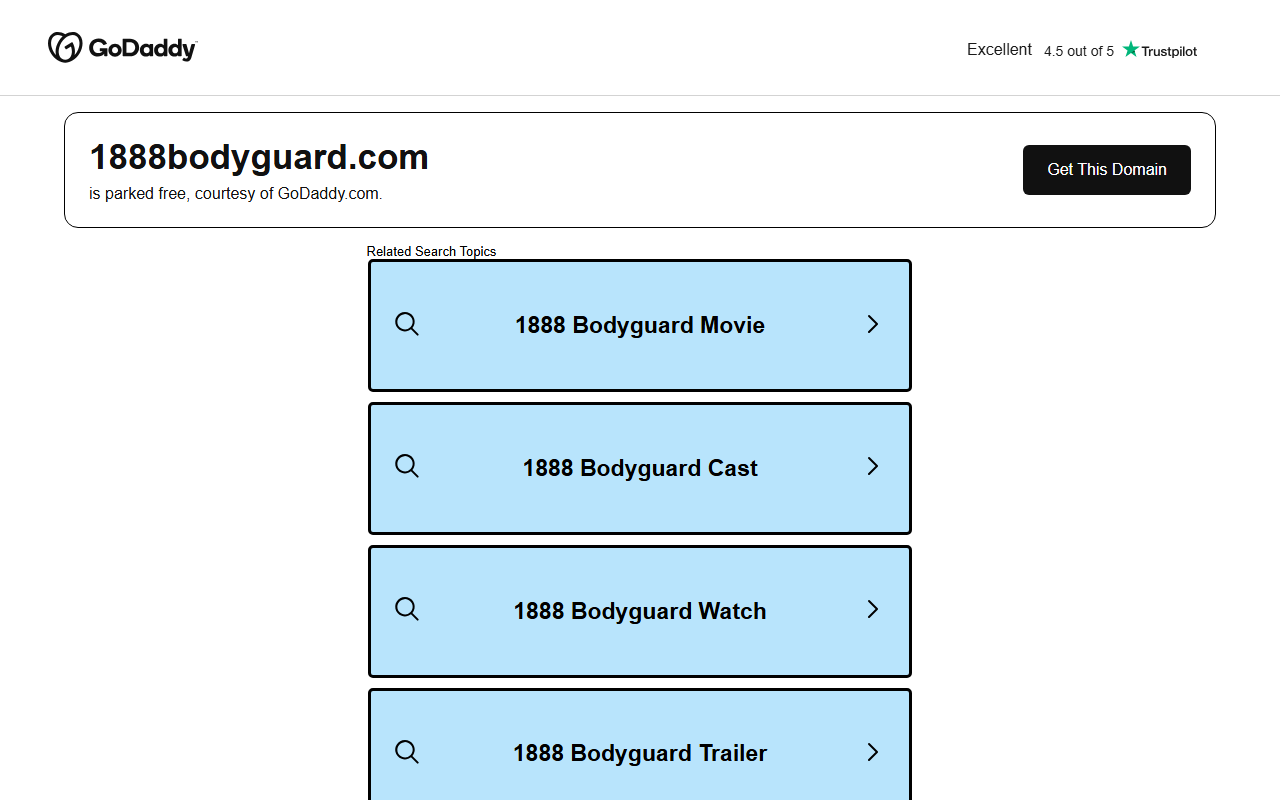1888bodyguard.com screenshot