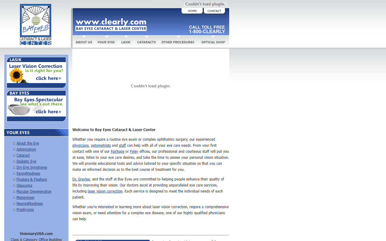 1888clearly.com screenshot