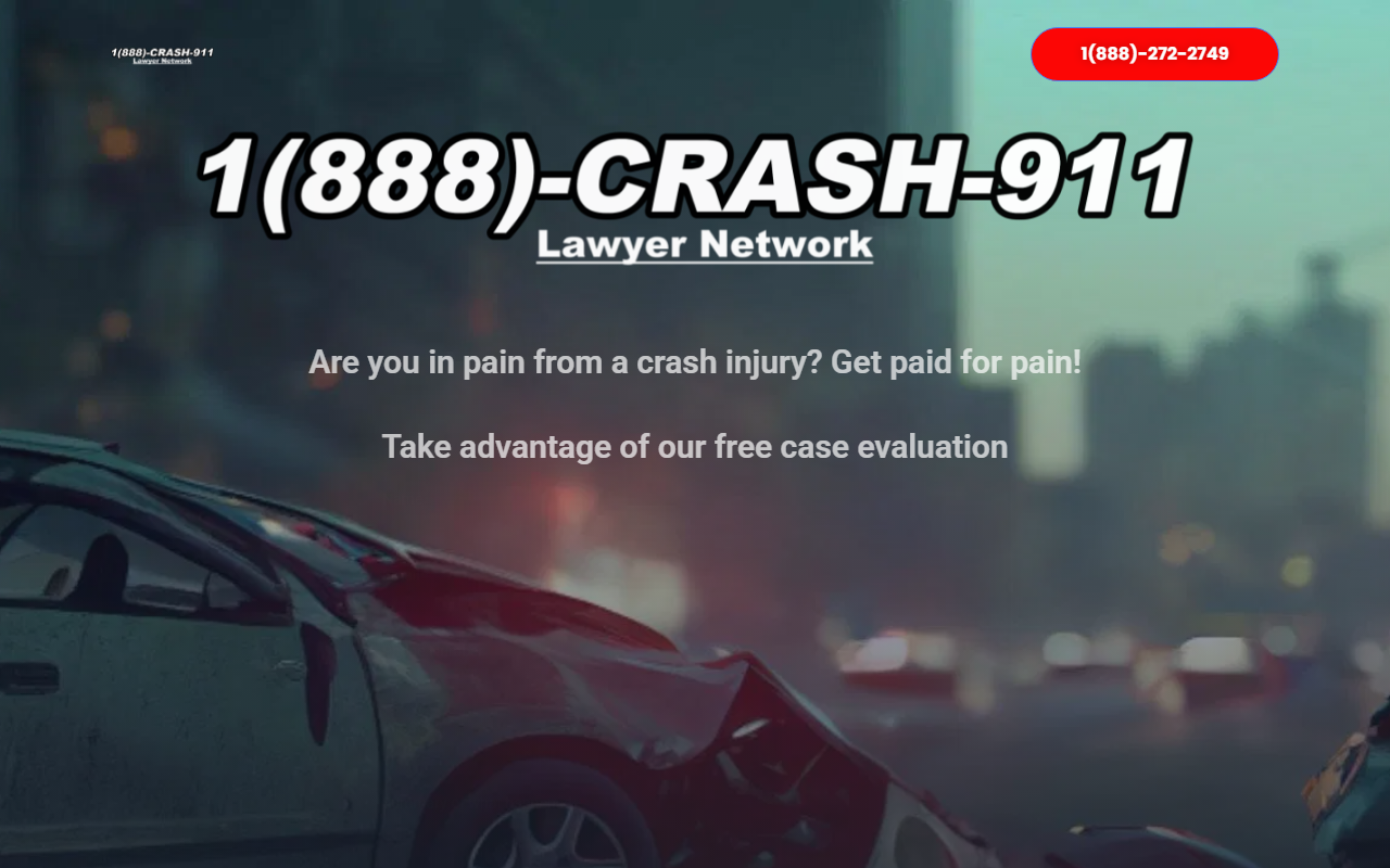 1888crash911.com screenshot