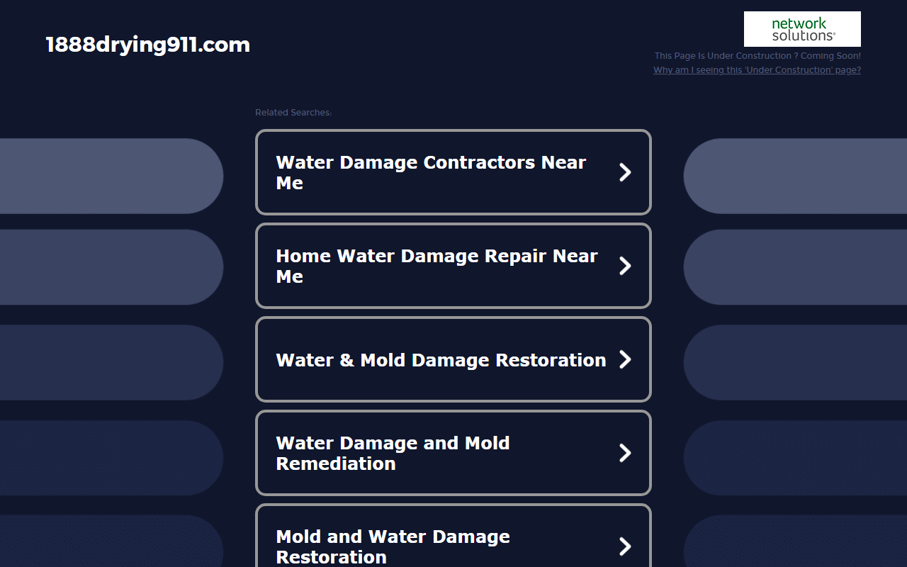 1888drying911.com screenshot