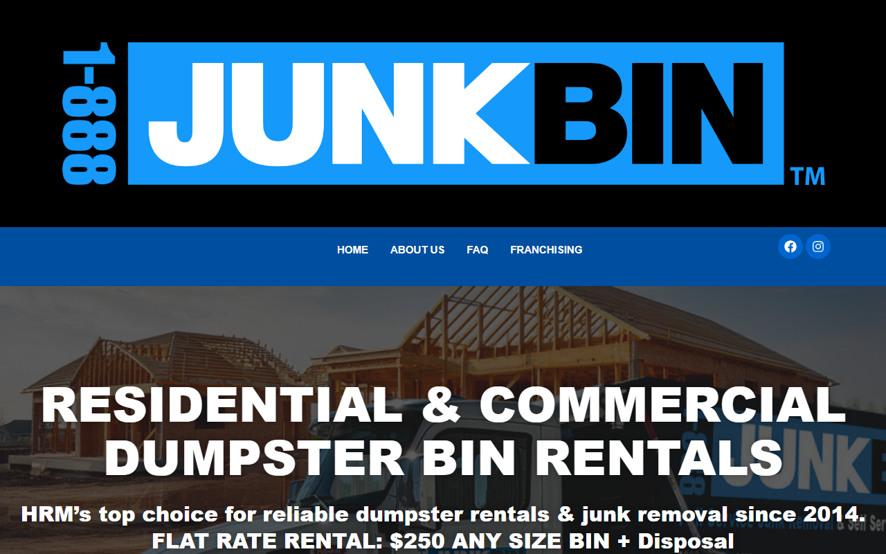 1888junkbin.com screenshot