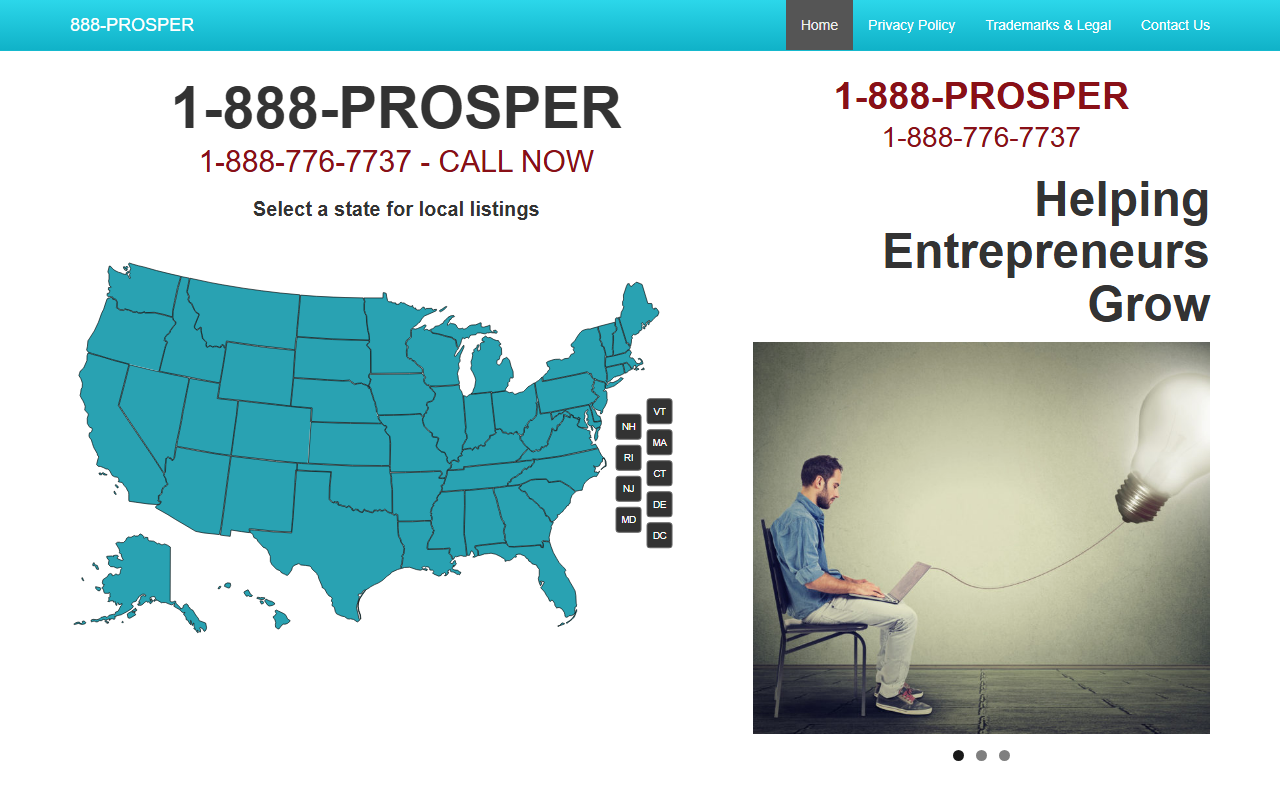 1888prosper.com screenshot