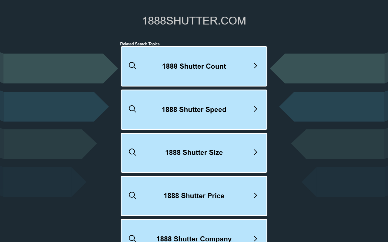 1888shutter.com screenshot