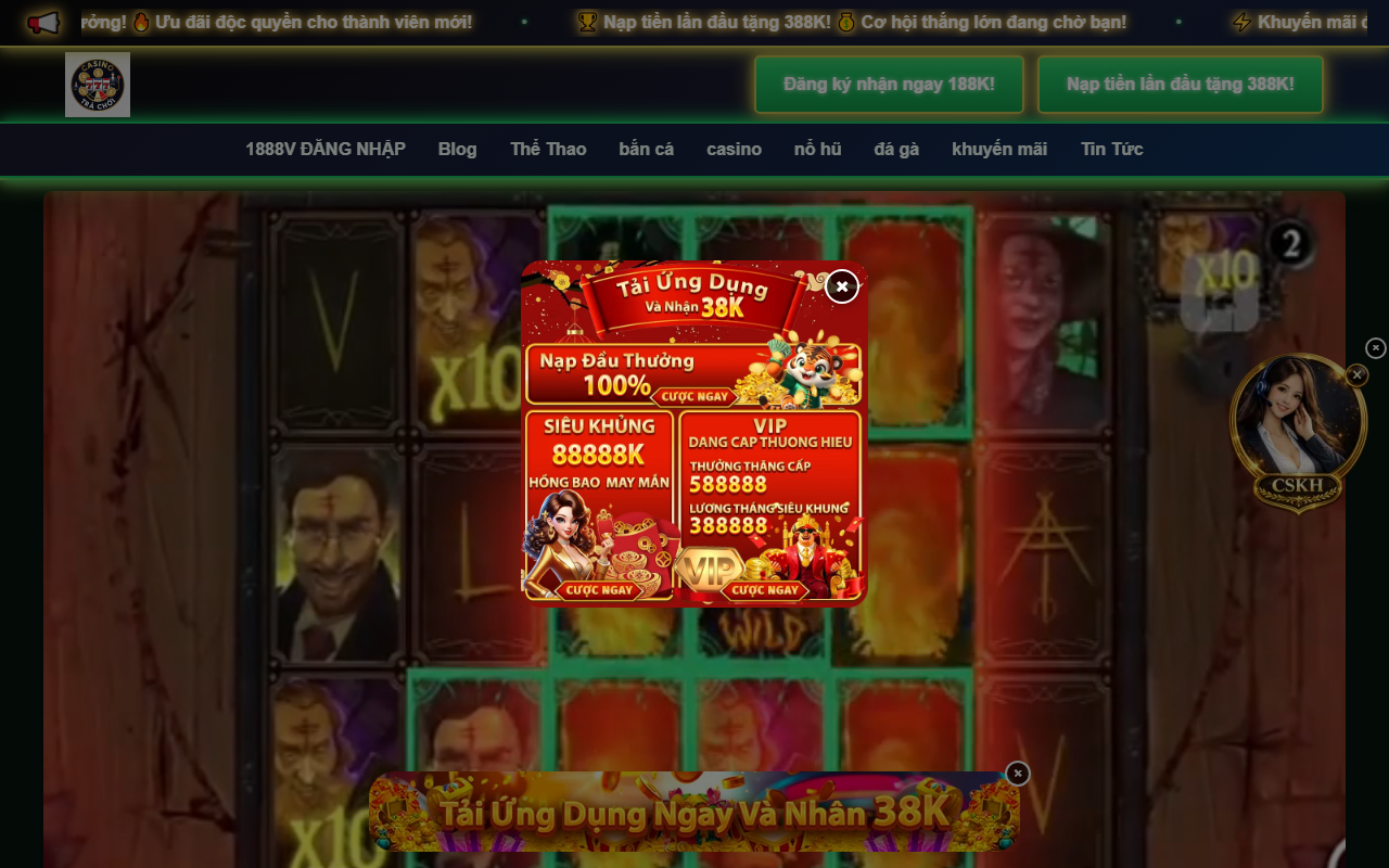 1888vloginbet.com screenshot
