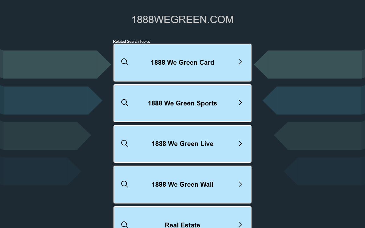 1888wegreen.com screenshot