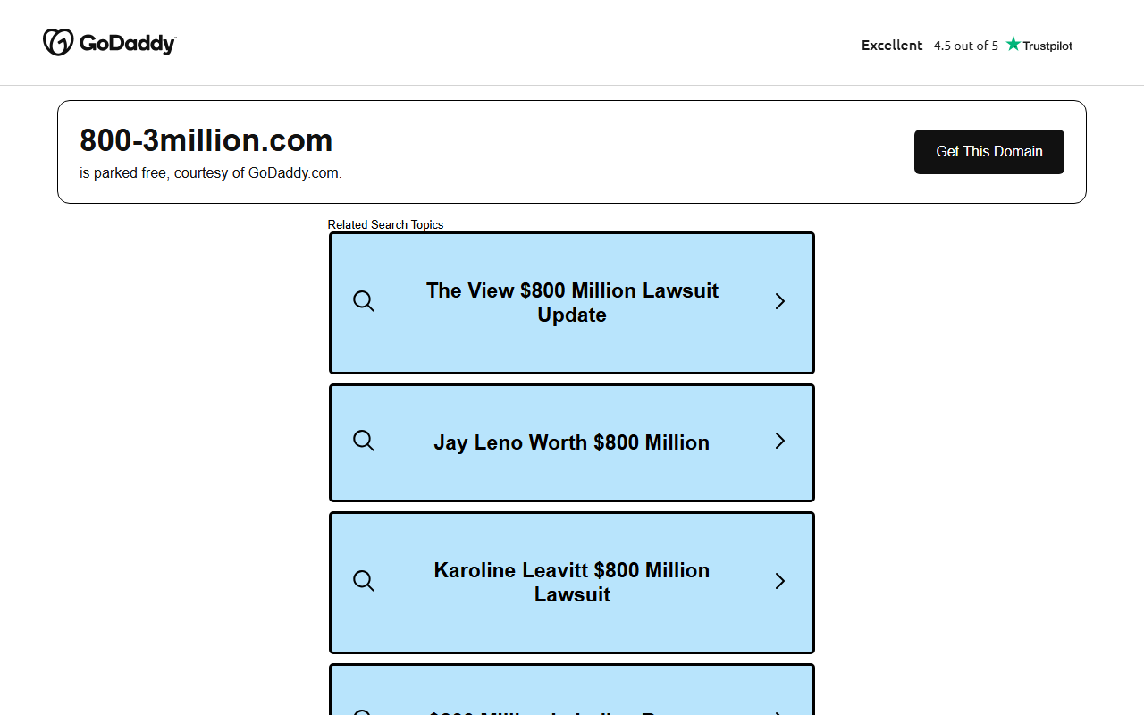 800-3million.com screenshot