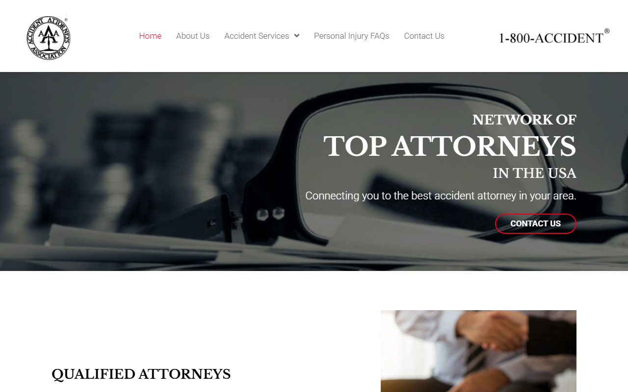 800-accidente.com screenshot