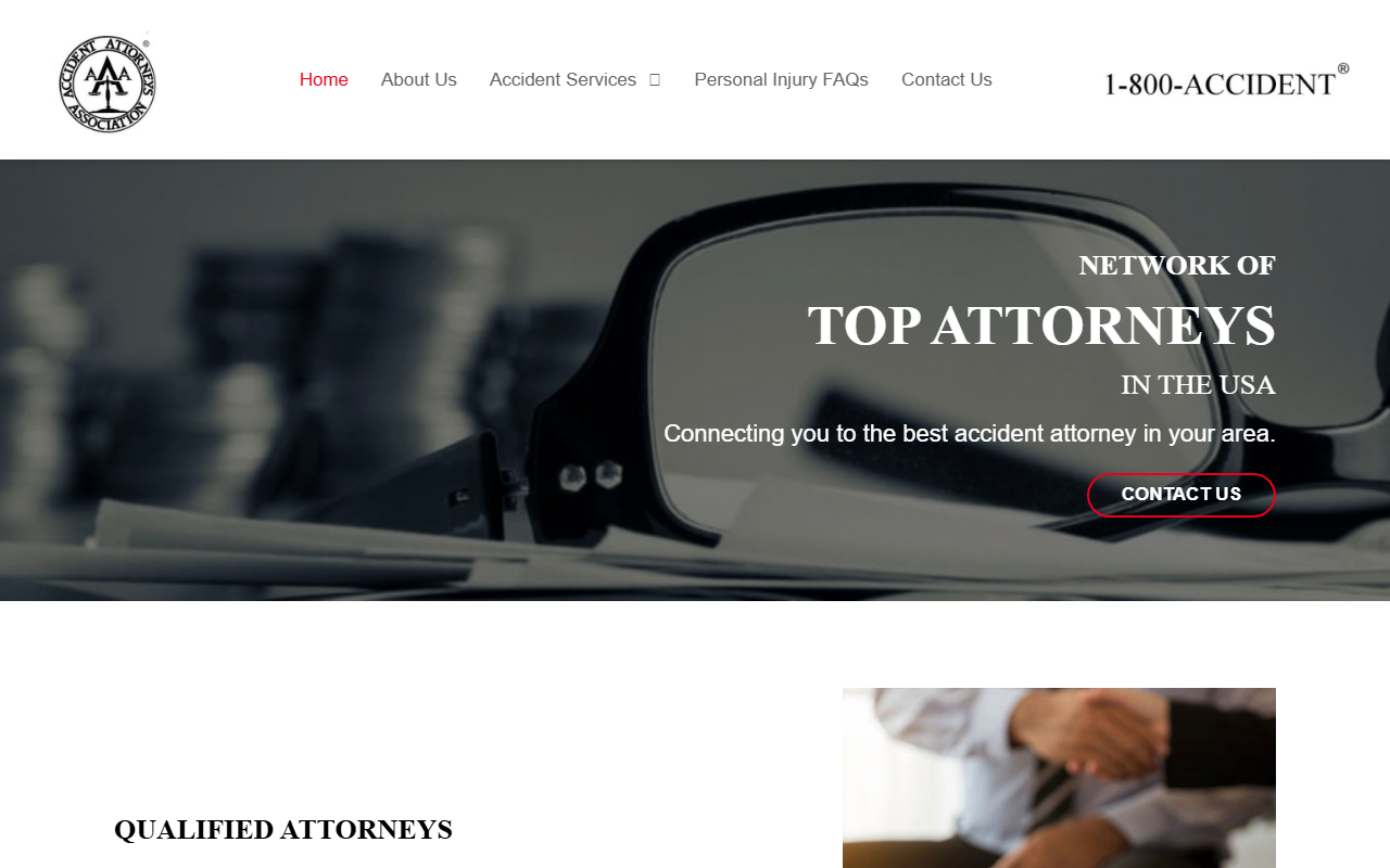 800-acidente.com screenshot