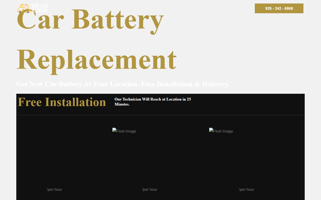800-carbattery.com screenshot
