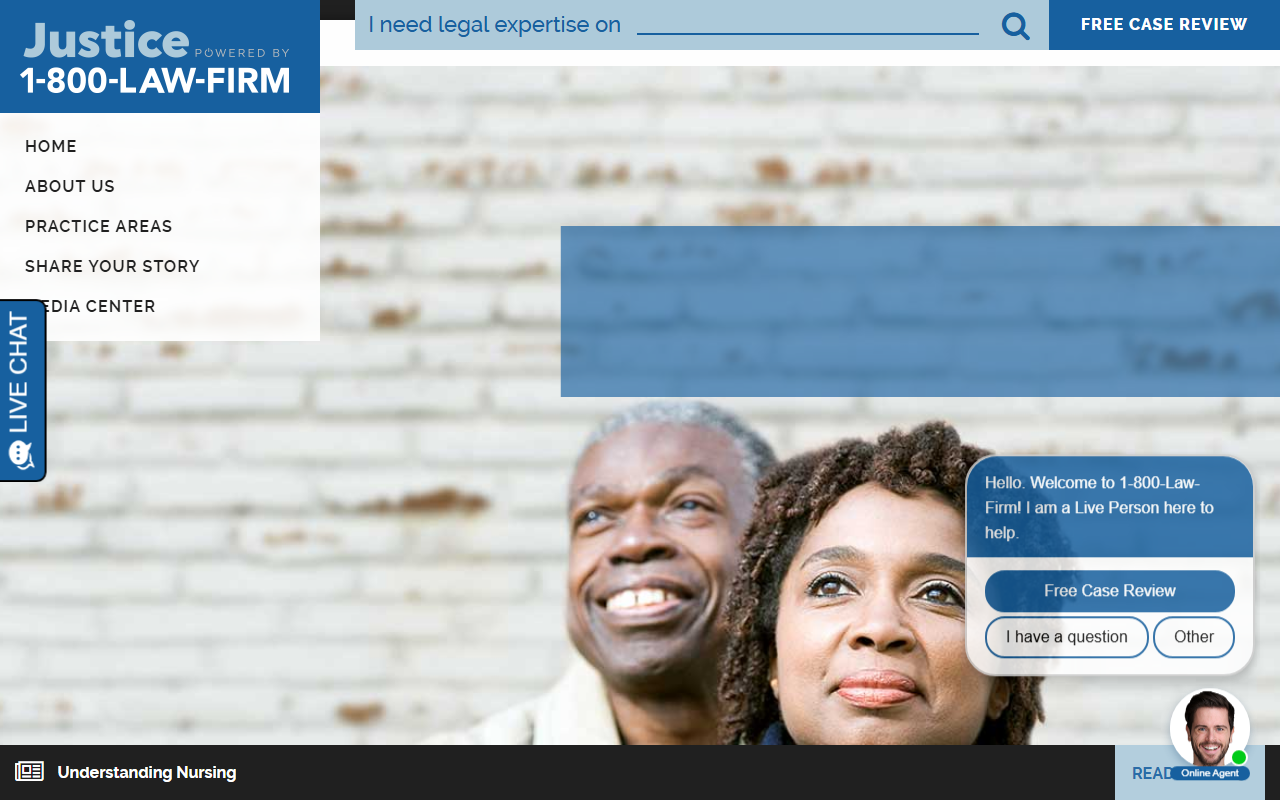 800-law-firm.com screenshot