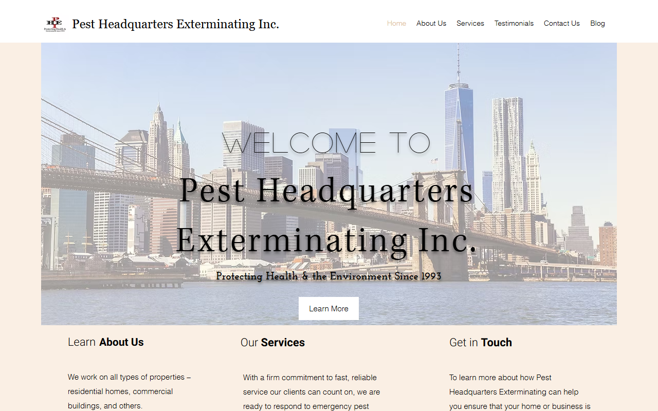 800-ny1-pest.com screenshot