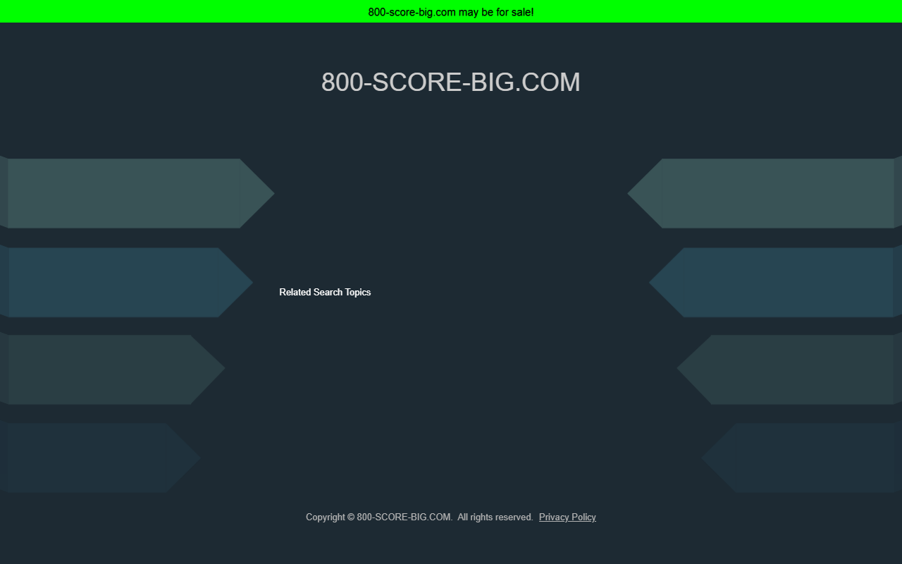 800-score-big.com screenshot