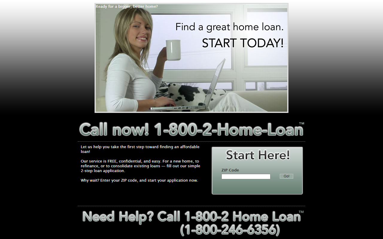8002homeloan.com screenshot