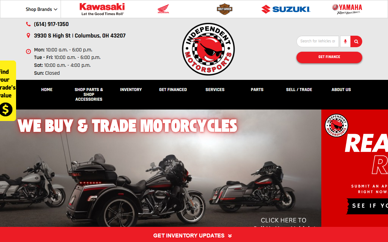 800390bike.com screenshot