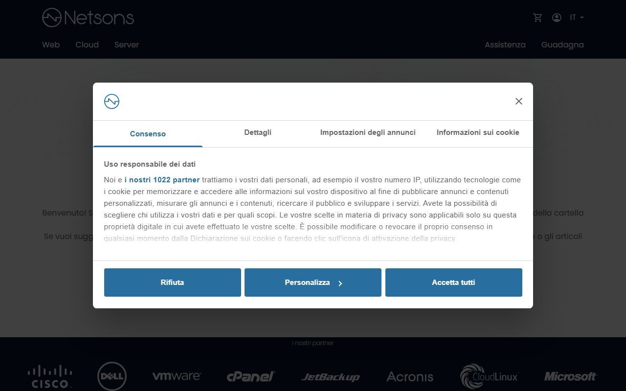 8003italia.com screenshot