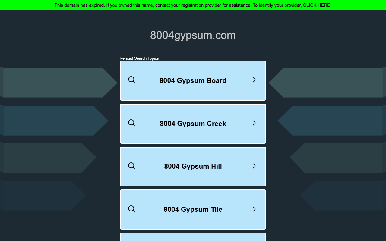 8004gypsum.com screenshot