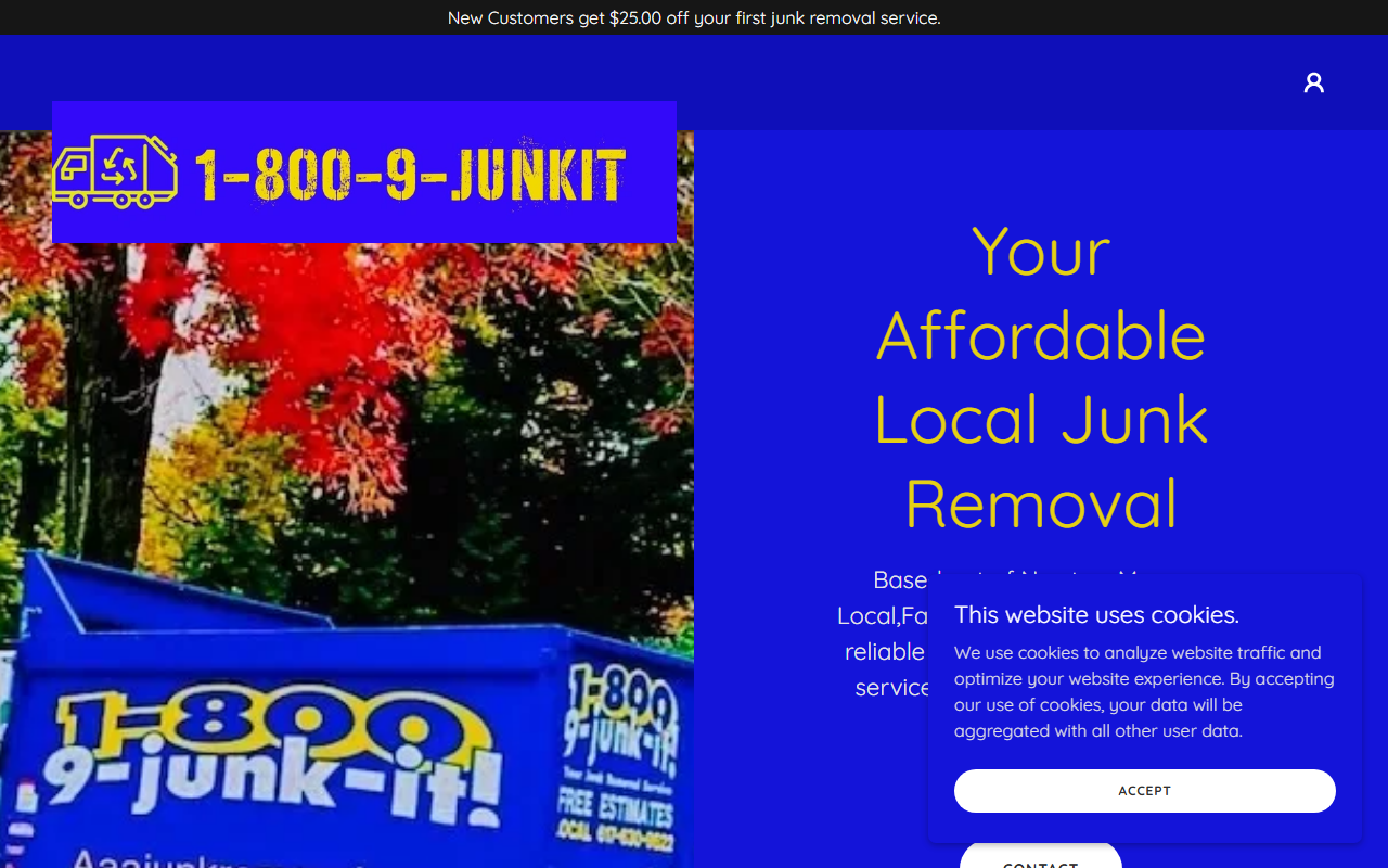 8009junkit.com screenshot