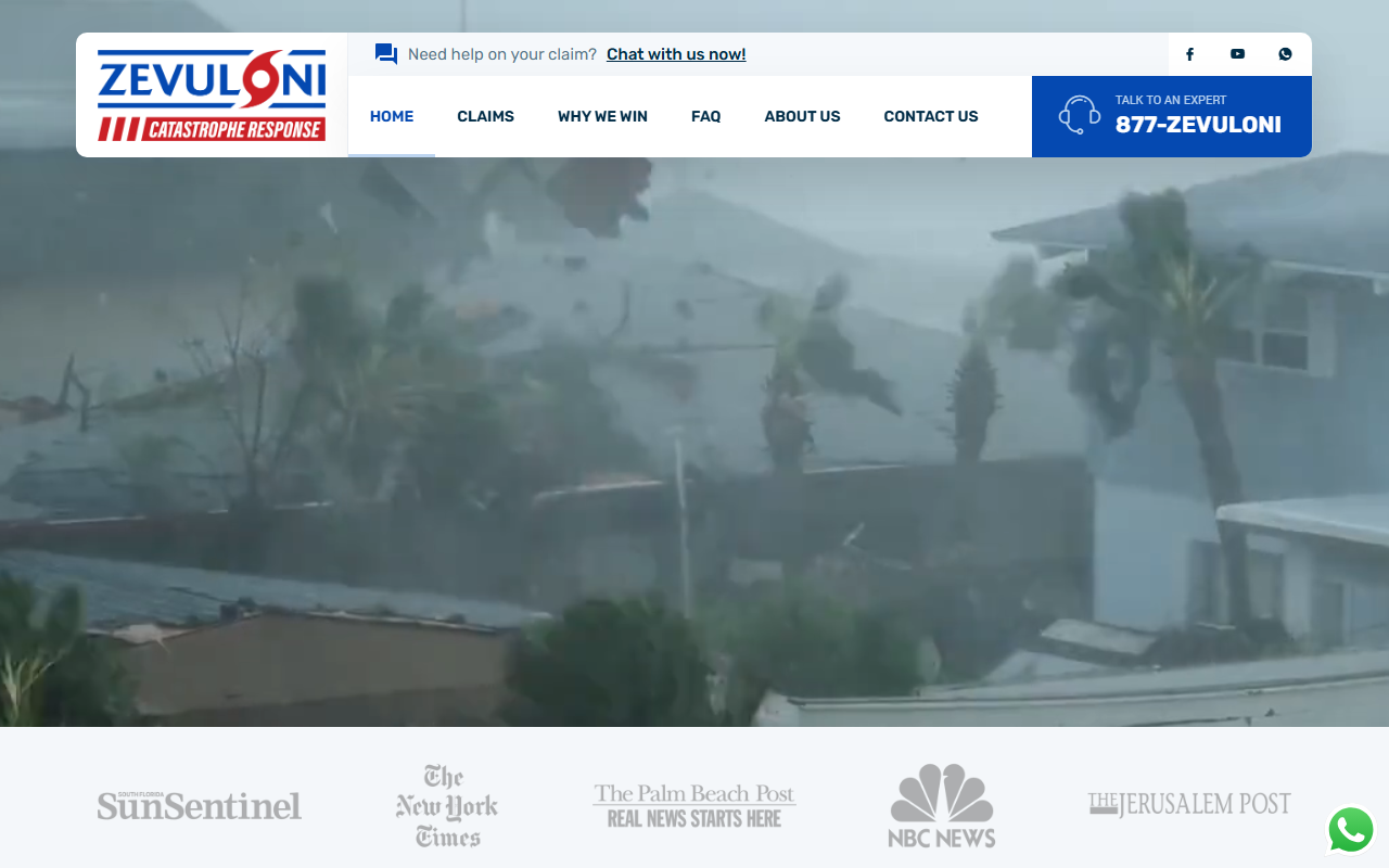 800adjusters.com screenshot