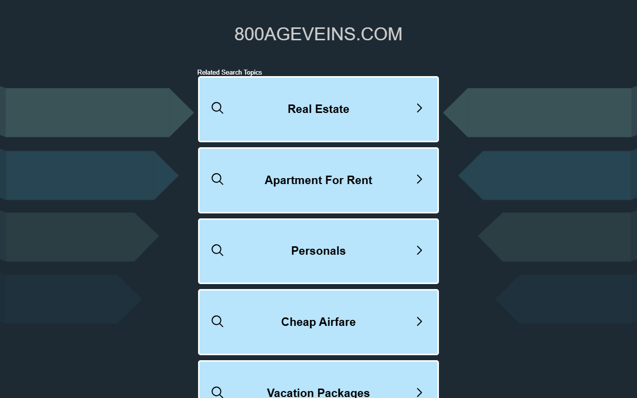 800ageveins.com screenshot