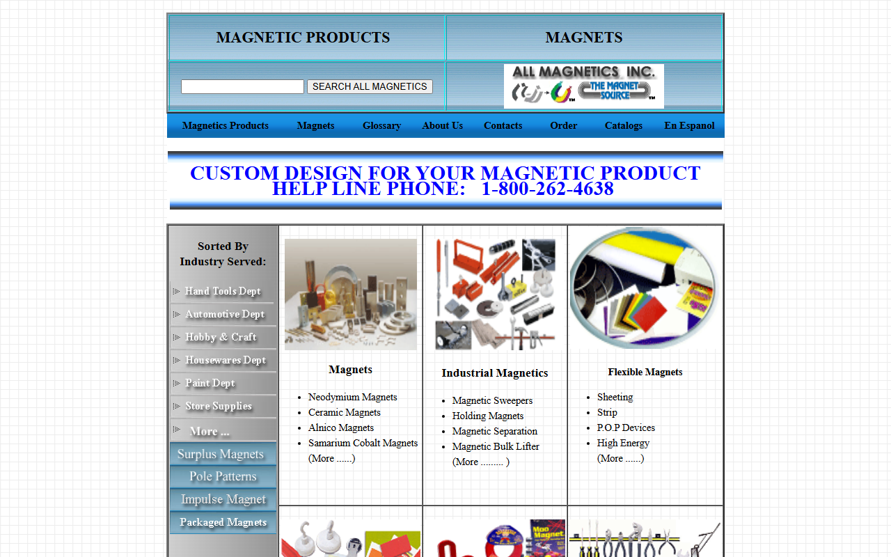 800amagnet.com screenshot