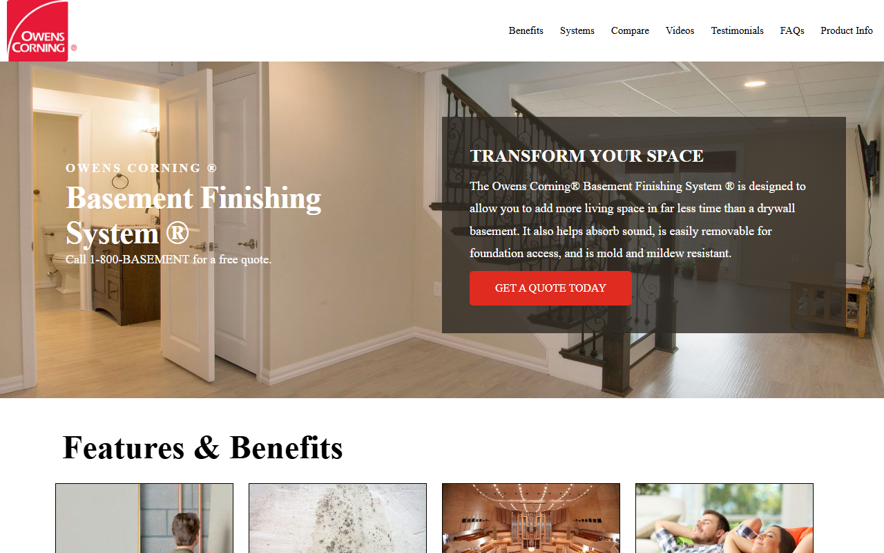 800basements.com screenshot