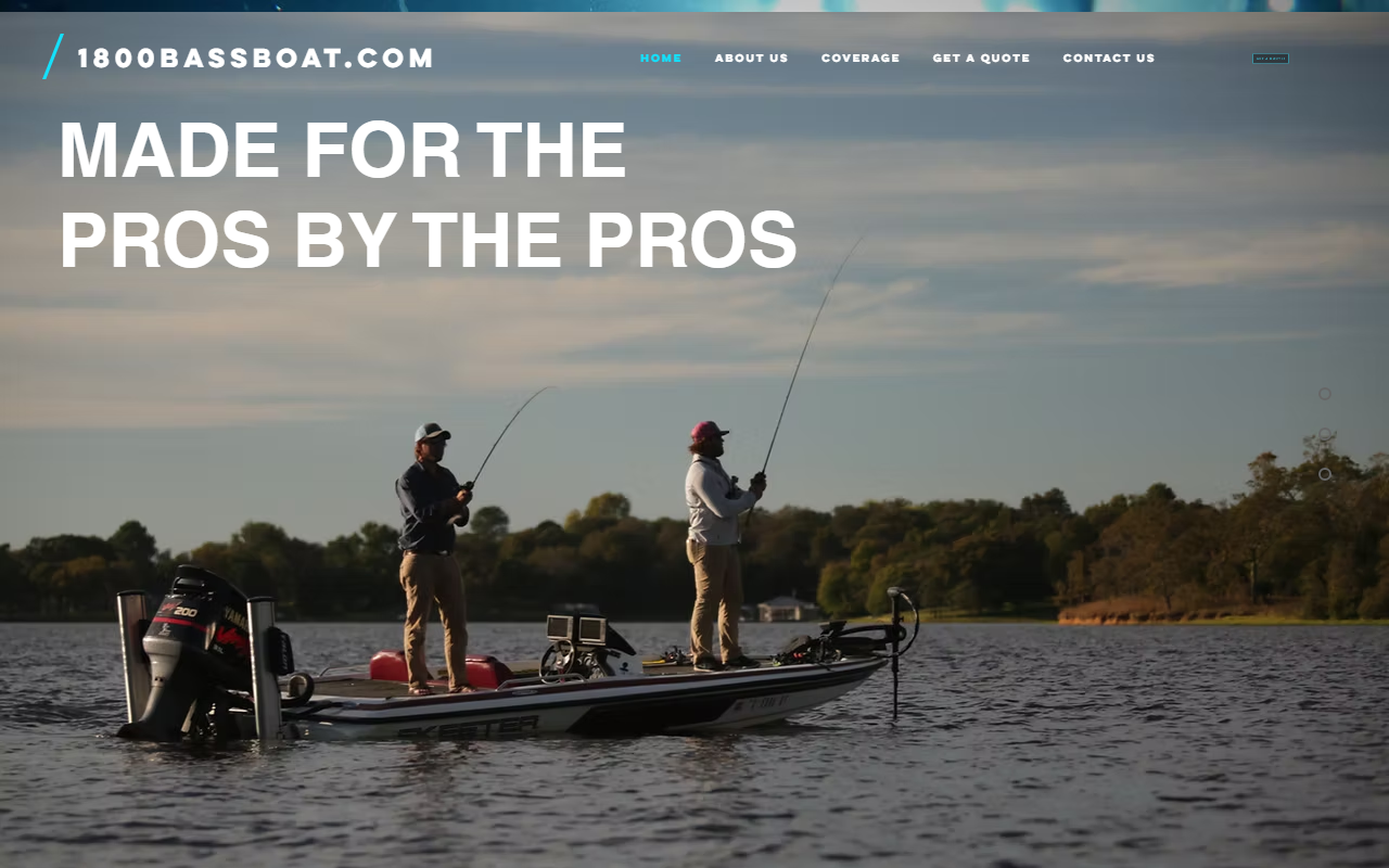 800bassboat.com screenshot