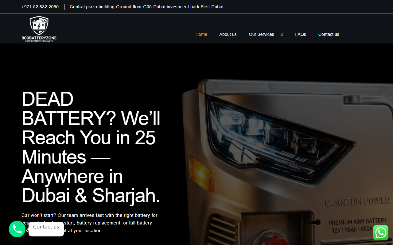 800batteryzone.com screenshot