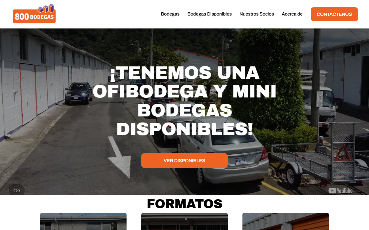 800bodegas.com screenshot