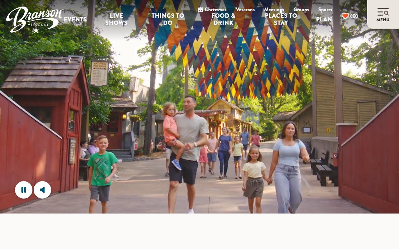 800branson.com screenshot