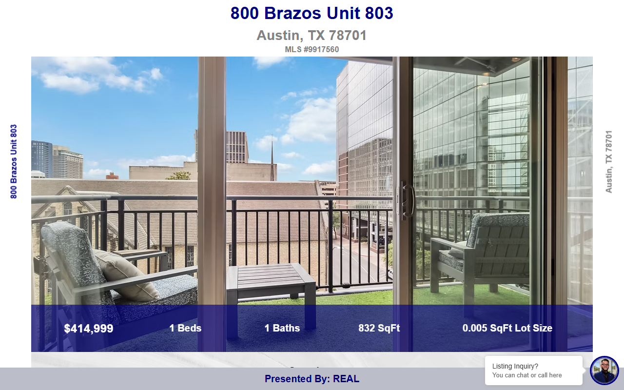 800brazosplace.com screenshot