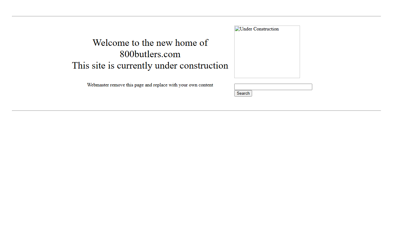 800butlers.com screenshot