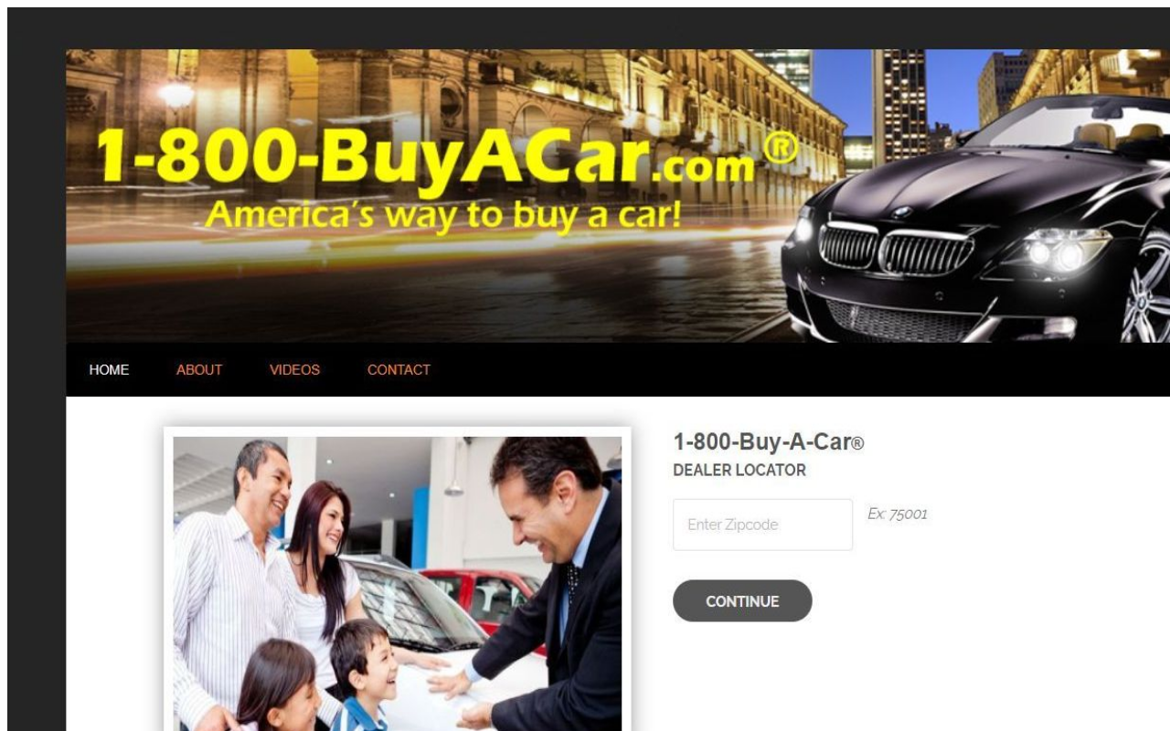 800buyacar.com screenshot